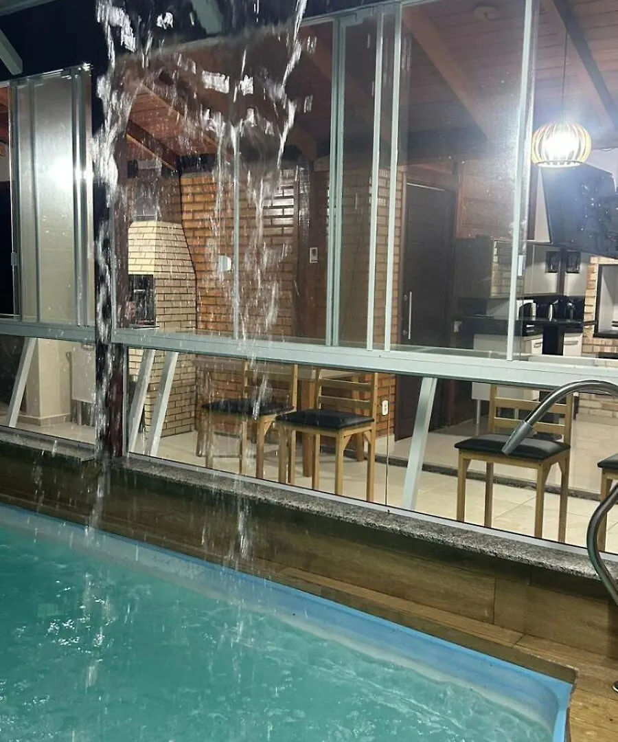 בית נופש Casa 3 Quartos Com Piscina No Centro De Penha - Sc