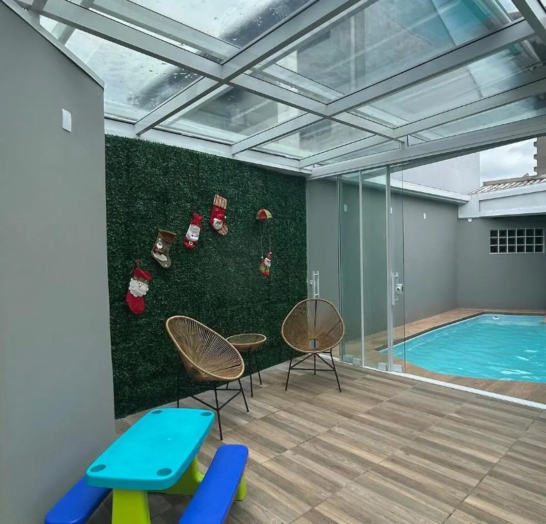 בית נופש Casa 3 Quartos Com Piscina No Centro De Penha - Sc