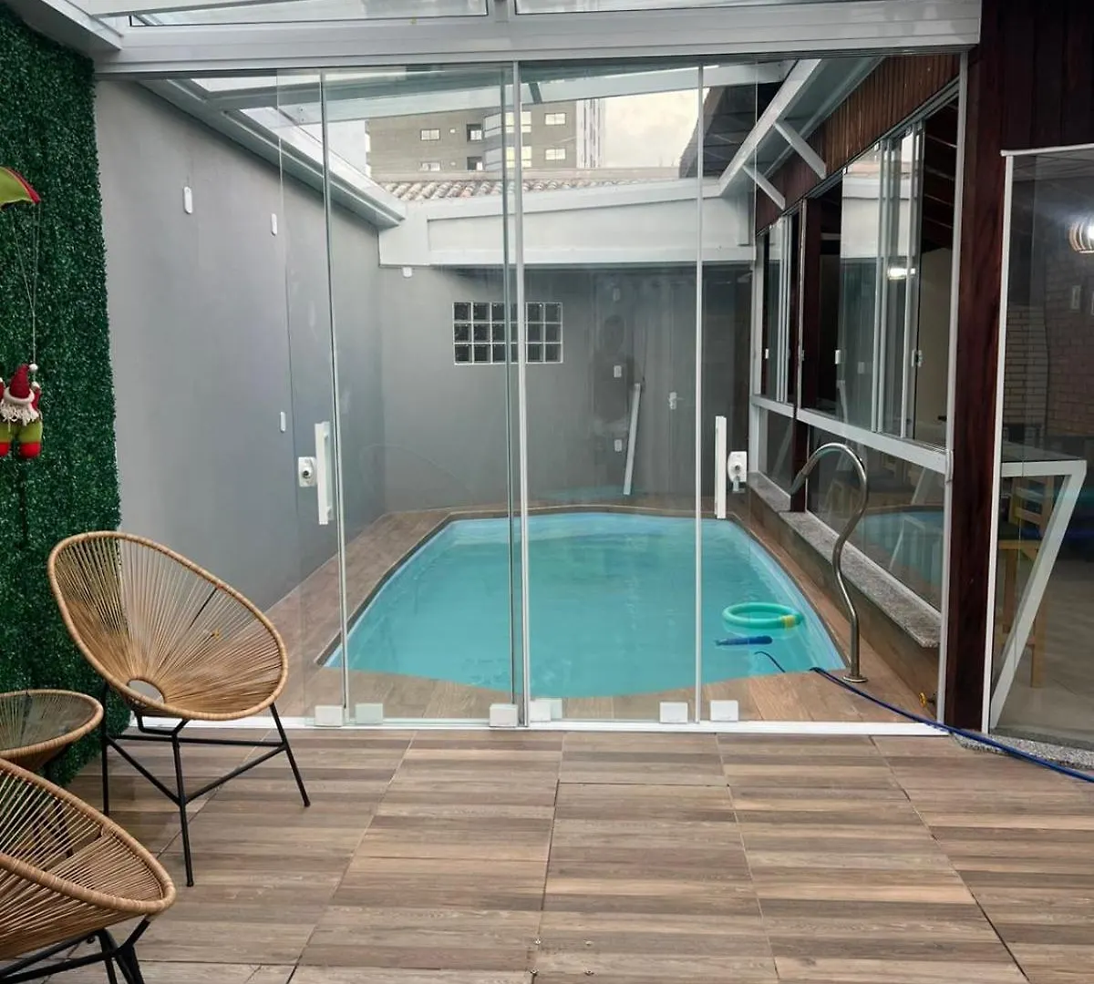 בית נופש Casa 3 Quartos Com Piscina No Centro De Penha - Sc